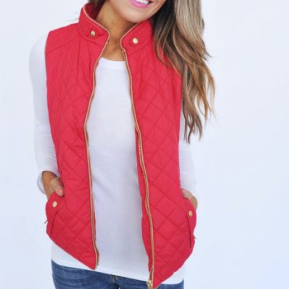 Red vest from Dottie Couture NWT Hoosiers